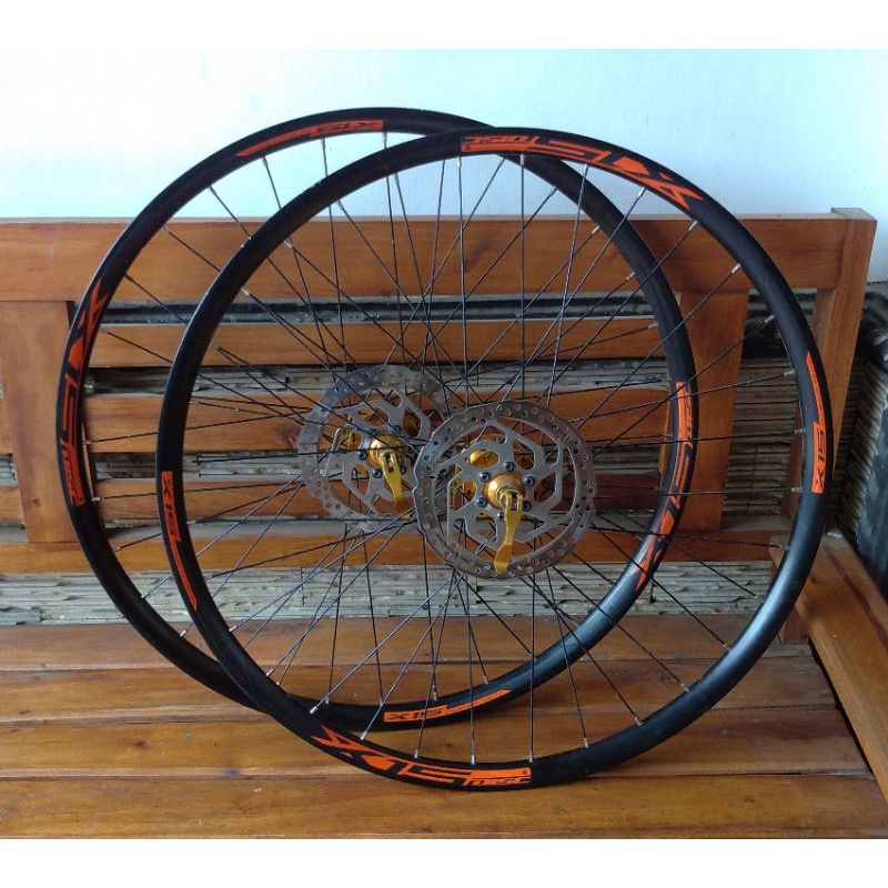 Wheelset 27.5 QR Bawaan Polygon Xtrada 6