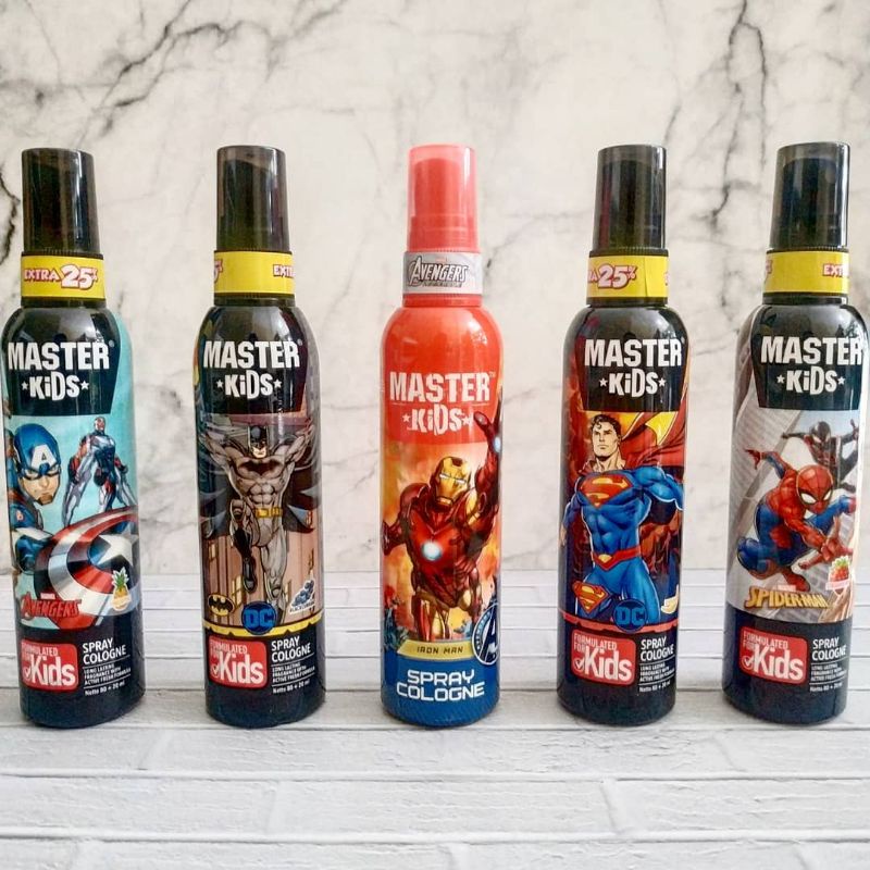 Master Kids Cologne 100ml / Parfum Anak Cowok Master Kids / Parfum Anak Superhero