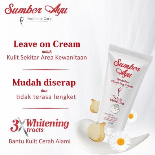 Sumber Ayu Feminine Whitening Cream 50ML