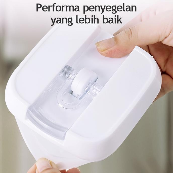 GM Bear Toples Makanan Set isi 4pcs 1301 - Food Container Storage Set