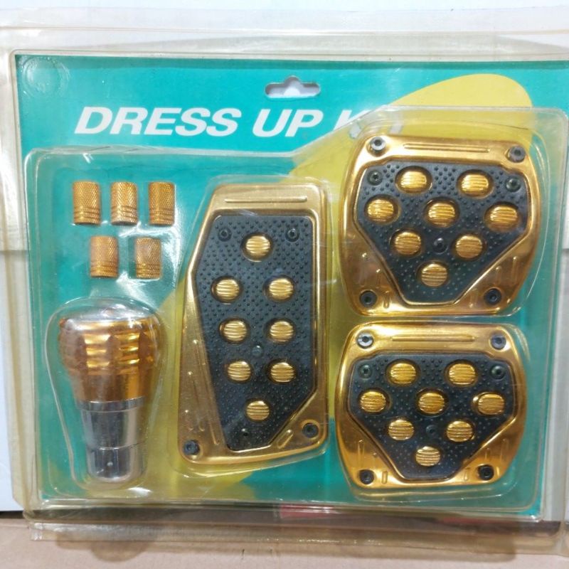 pedal 3 in1 paket pedal knop tutup klep