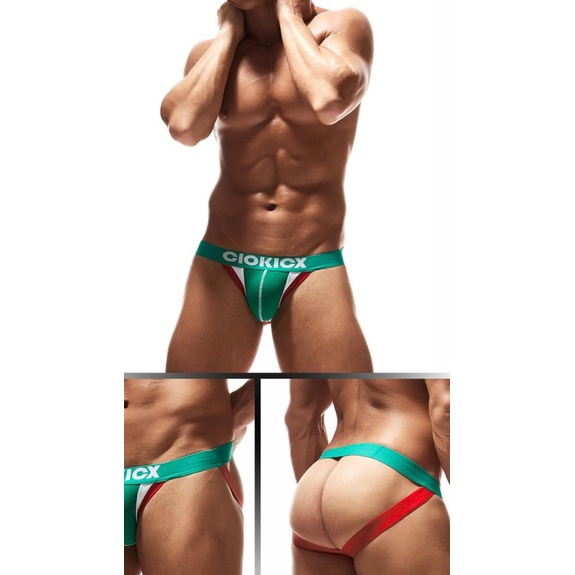 JE061. Jockstrap Pria. Men's Underwear Jockstrap - Merah, XL