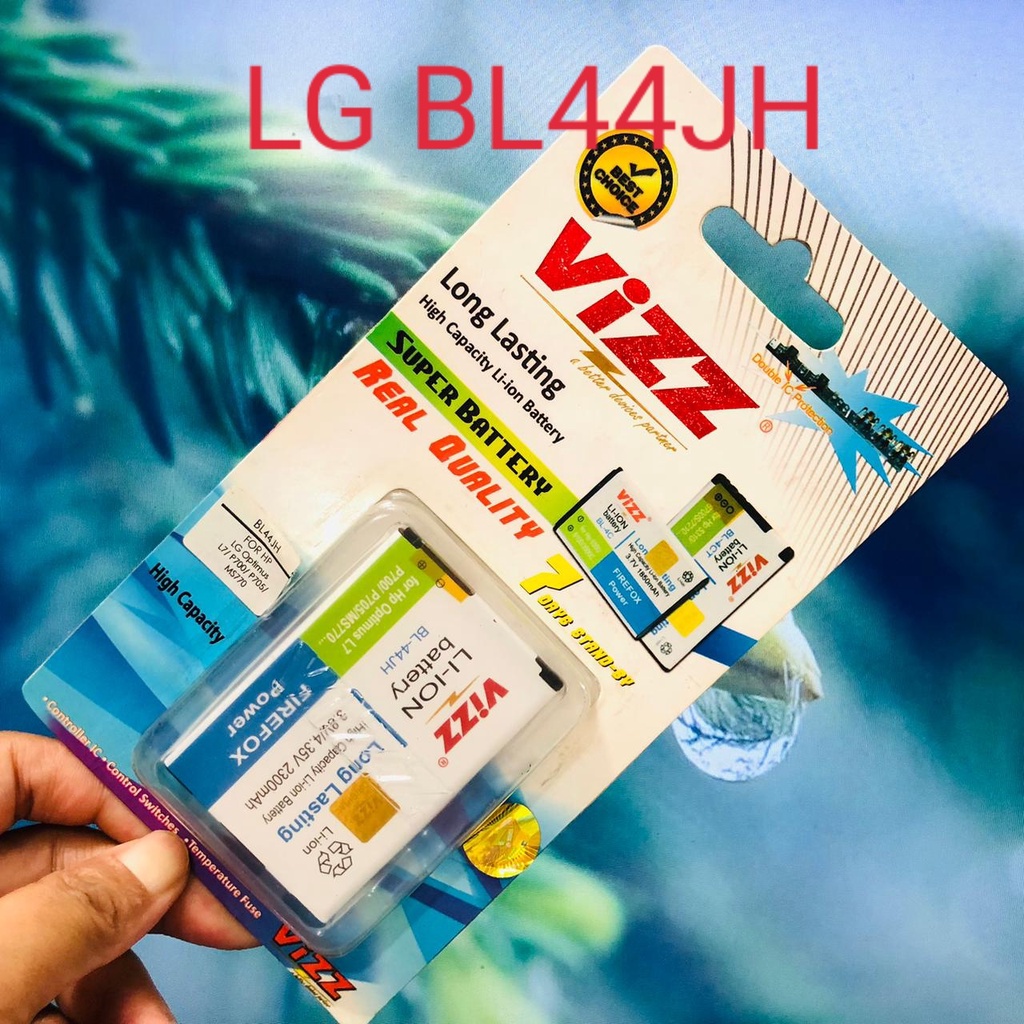 PROMO GROSIR!! BATERAI VIZZ DOBEL POWER LG BL-44JN/ LG BL-44JH/ LG BL-44JR/ LG BL-48TH/ LG G3/ LG BL-53QH