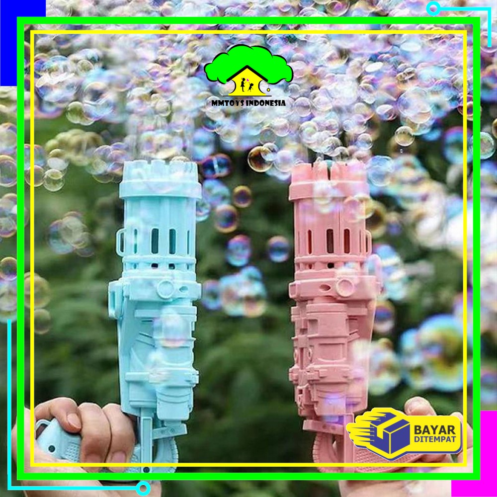 Jual MI-M197 Mainan Bubble Gun Pistol Gelembung Sabun Anak Buble Gun ...