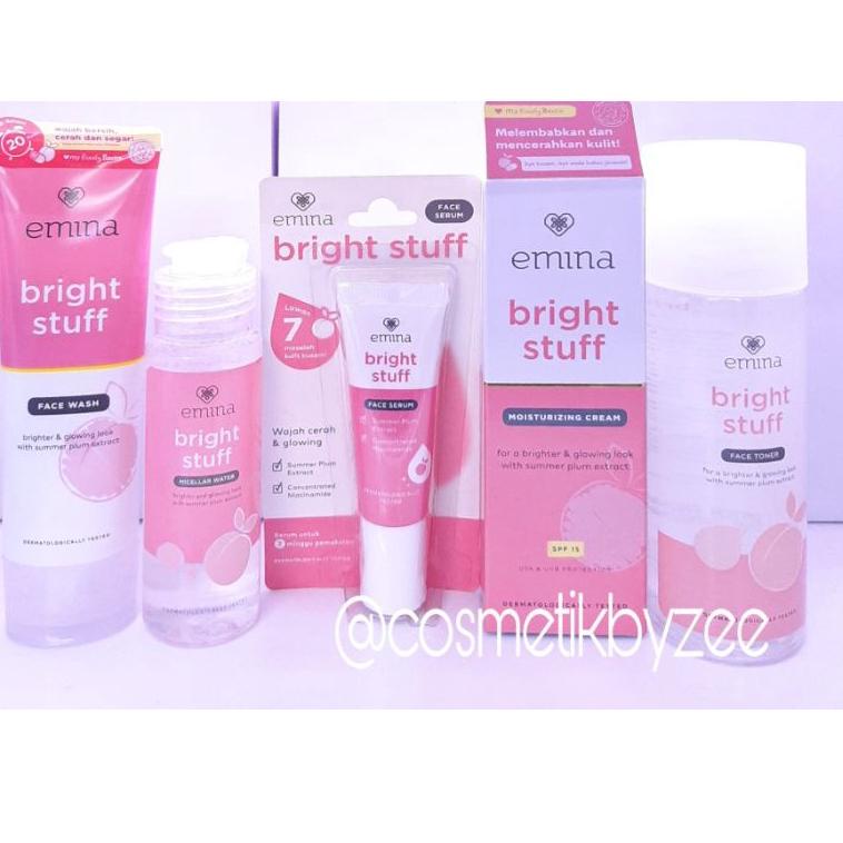 ㊧ Emina Bright Stuff Paket Lengkap 5pc | Emina Bright Stuff Paket Murah ௹
