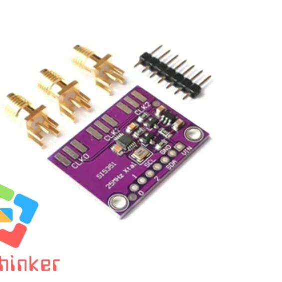 Modul SI5351 SI5351A Signal Clock Generator Oscillator DDS 8KHz-160MHz
