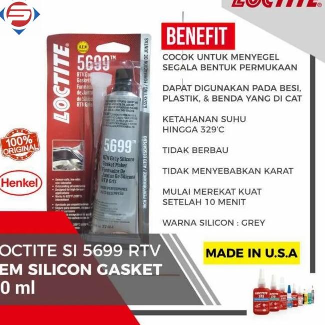 

LOCTITE 5699 RTV GREY SILICONE