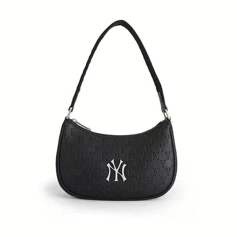 Tas MLB NY Monogram Jacquard Hobo Yankes Bag Quality premium #212