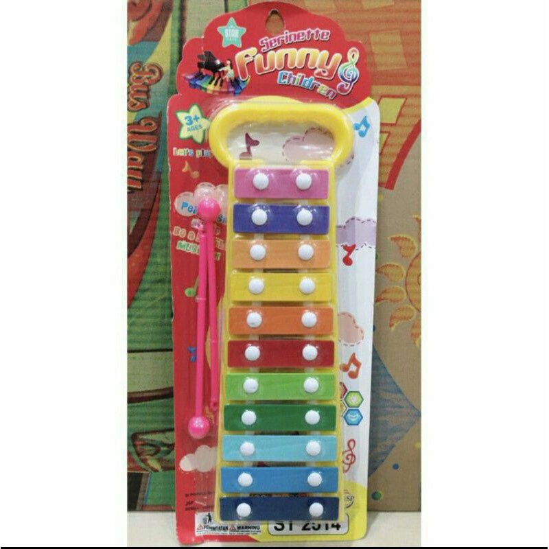MAINAN MUSIK XYLOPHONE EDUKASI ANAK SENSORIK DAN MOTORIK