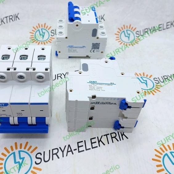 MCB CHINT 3P 3Phase 6 , 10 , 16 , 20 , 25 , 32 ,40 A Amper 4.5kA ORI - 40A