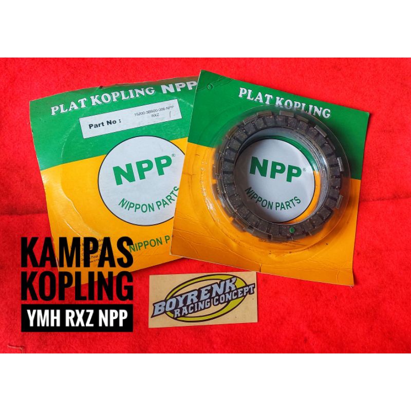 Plat Kampas Kopling YMH RXZ KODE 3BS NPP-BOYRENK RACING