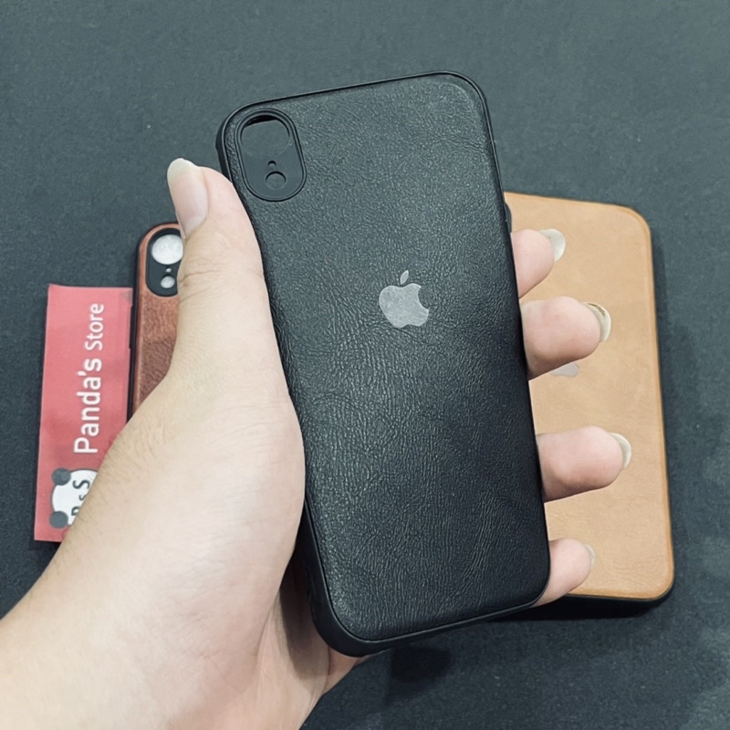 Leather Case Iphone X, Xs, Xs Max, XR Softcase Kulit Elegan Casing Slim Fit