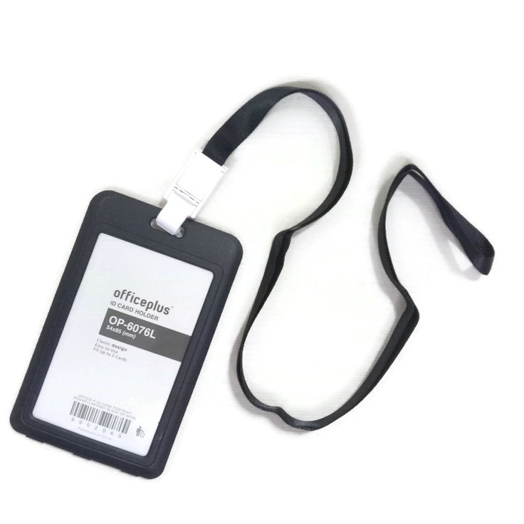 

Gramedia Surabaya - Office-Plus Id Card Portrait Round+Lanyard Black 6076 share-icon