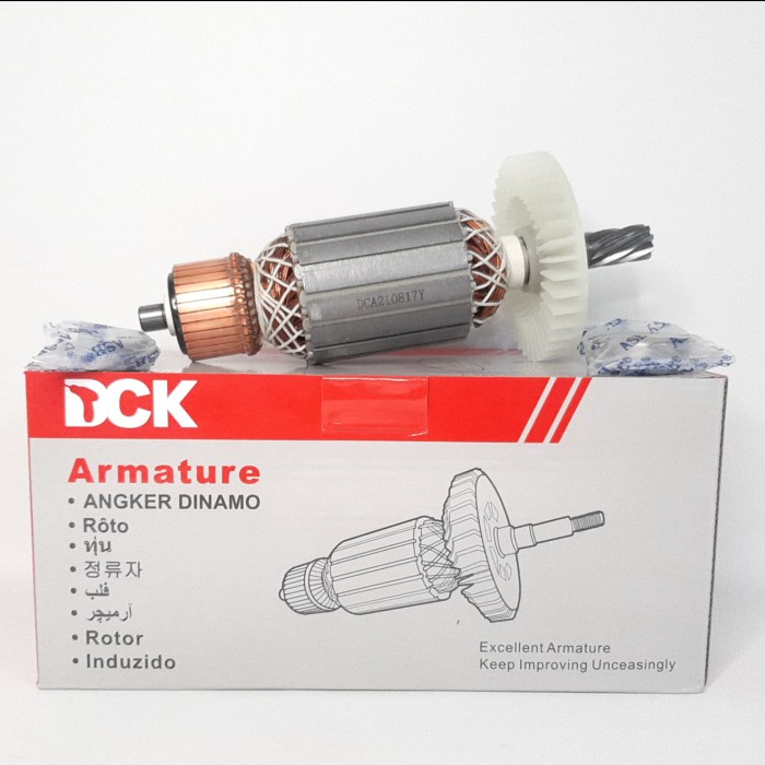 [BISA COD] Armature Dck Angker For Maktec Mt 240 Cut Off 14 Mesin Potong Besi / Perlengkapan Rumah T