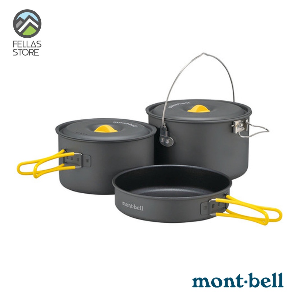 Montbell - Cooking Set Montbell Alpine Cooker 16+18 Pan Set