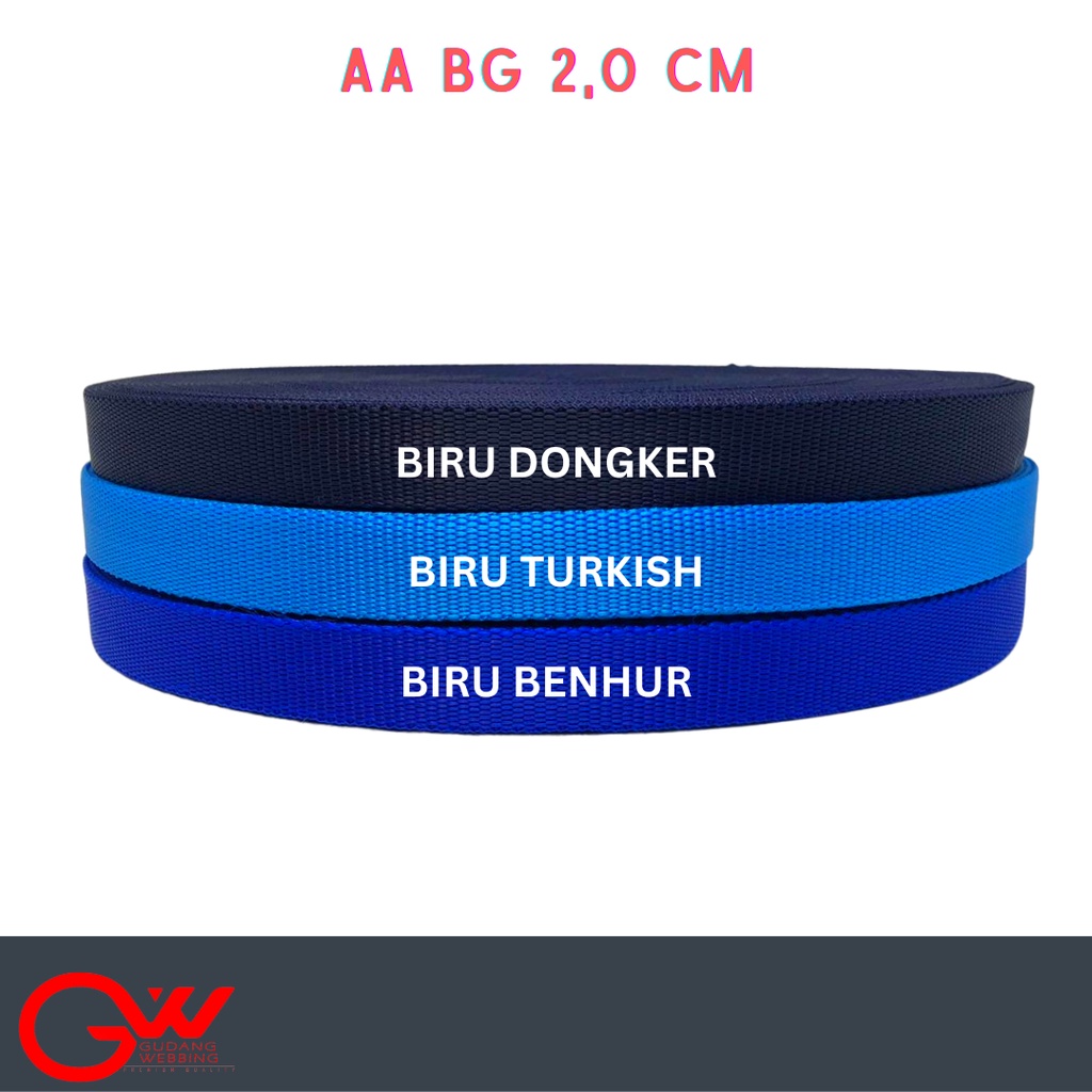 Tali Webbing - AA BG 2,0 cm - ECERAN