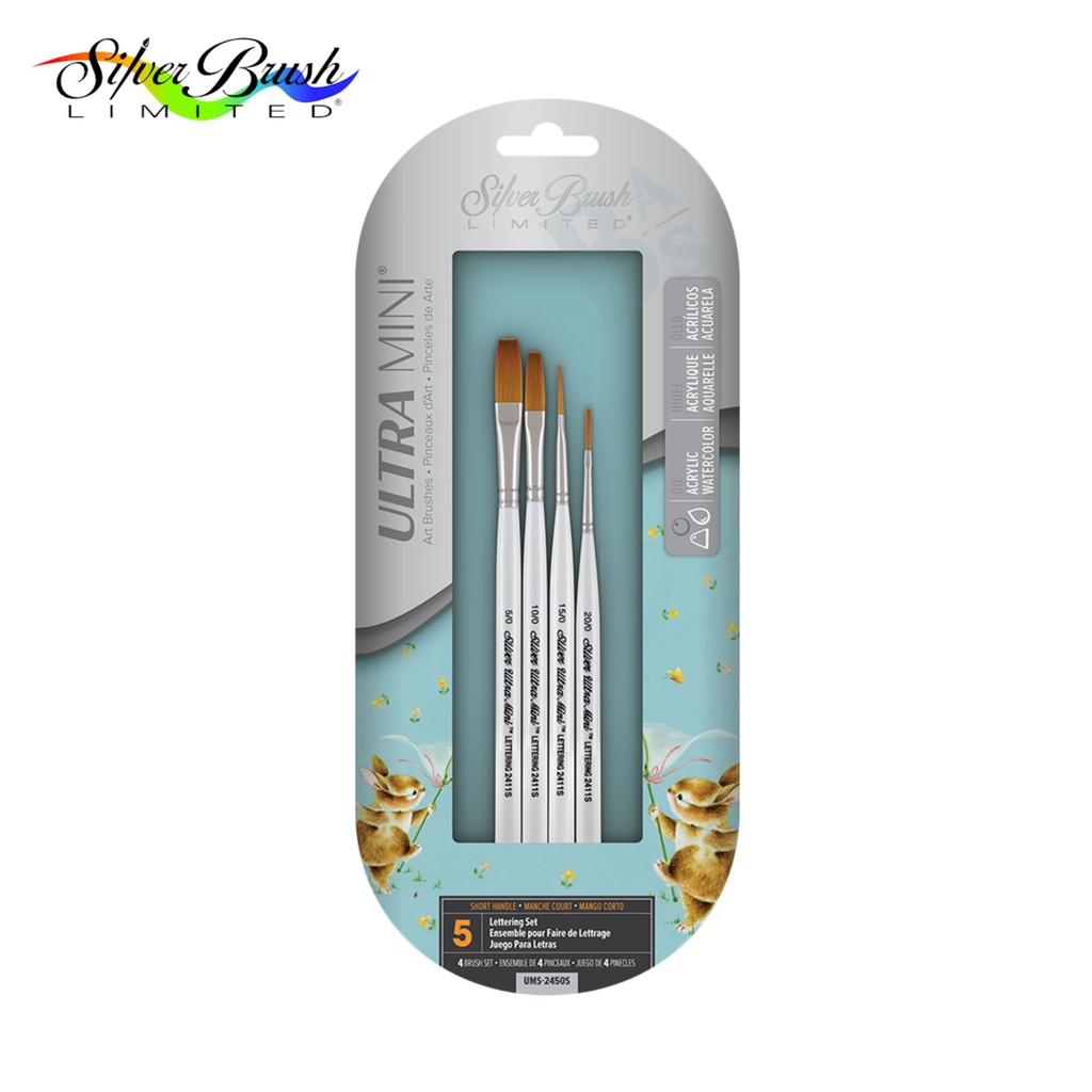 

Silver Brush, UMS-2450S Ultra Mini® Lettering