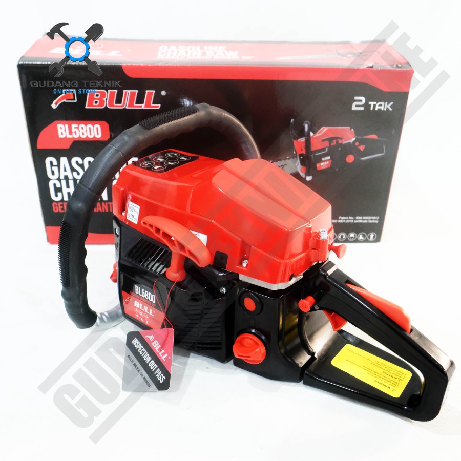 Mesin Gergaji Kayu Chain Saw SUMURA 22 inch CS6500S Laser Tip / Chainsaw Potong Pemotong Kayu CS 6500 SUMURA