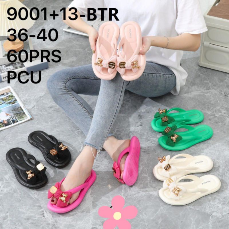SANDAL WANITA BALANCE JEPIT PITA BONEKA FLAT