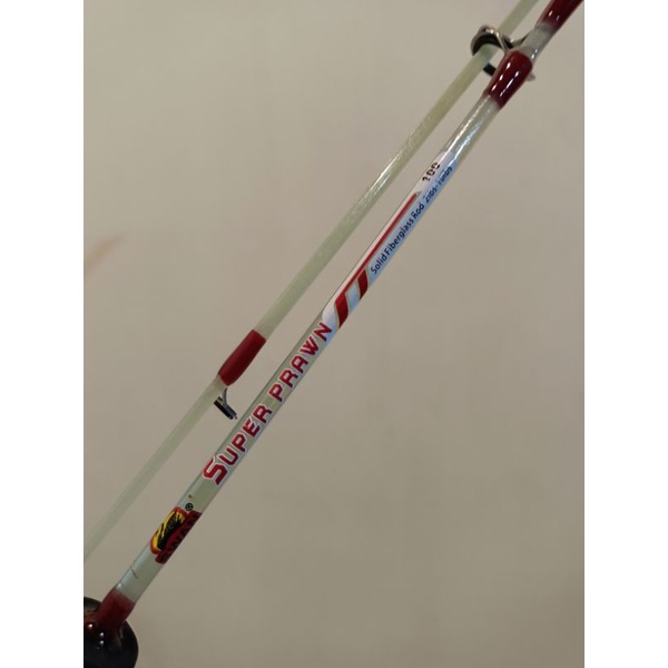 Joran fiber bening Swan Super Prawn