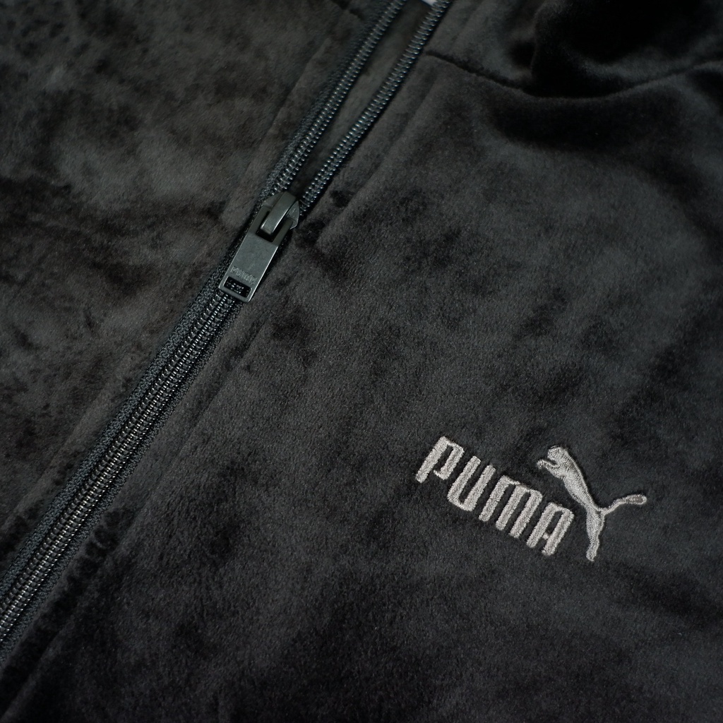 Pum*a Iconic T7 Tracksuit Velour Zipper Jacket