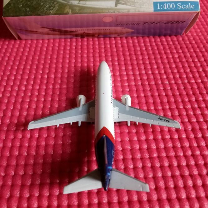 Diecast Pesawat Sriwijaya Air Boeing 737-200