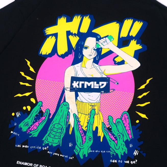 KREMLIN T-Shirt Kaos Black - Enamor Boa - XL