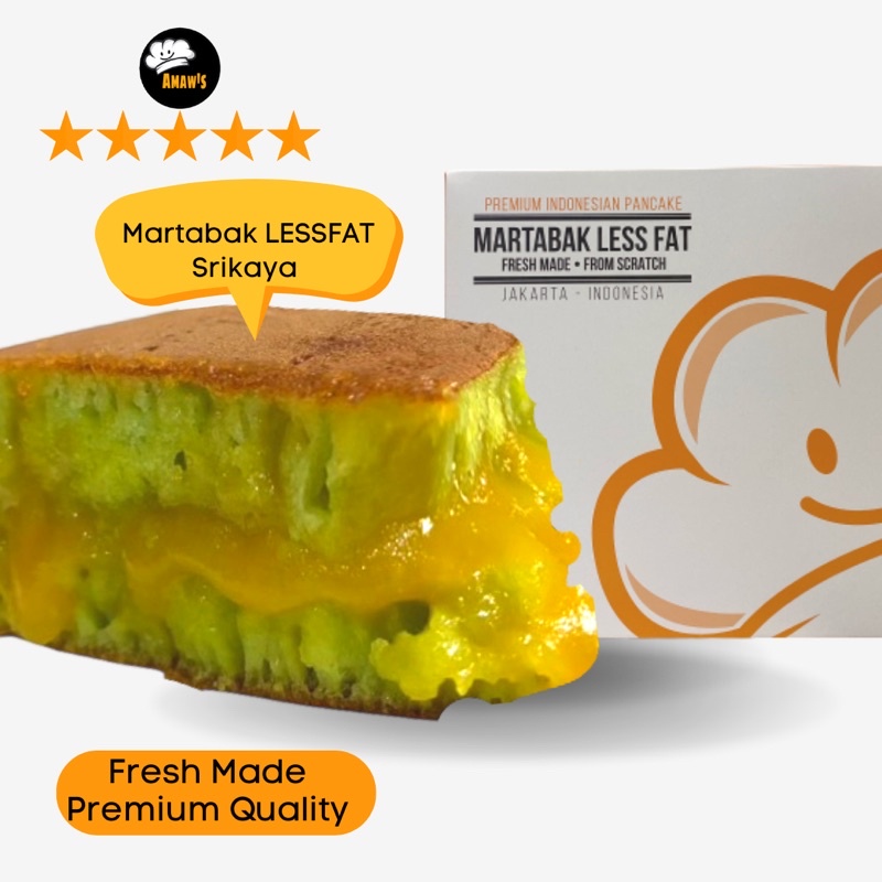 Martabak Lessfat (Pandan) Srikaya