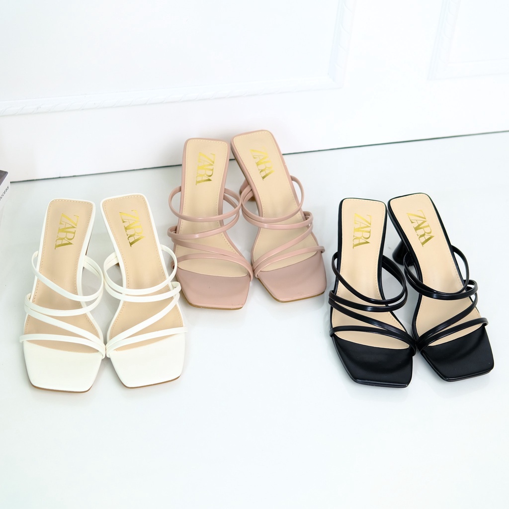 SEPATU HEELS WANITA CLASSIC ZS484 PREMIUM IMPORT