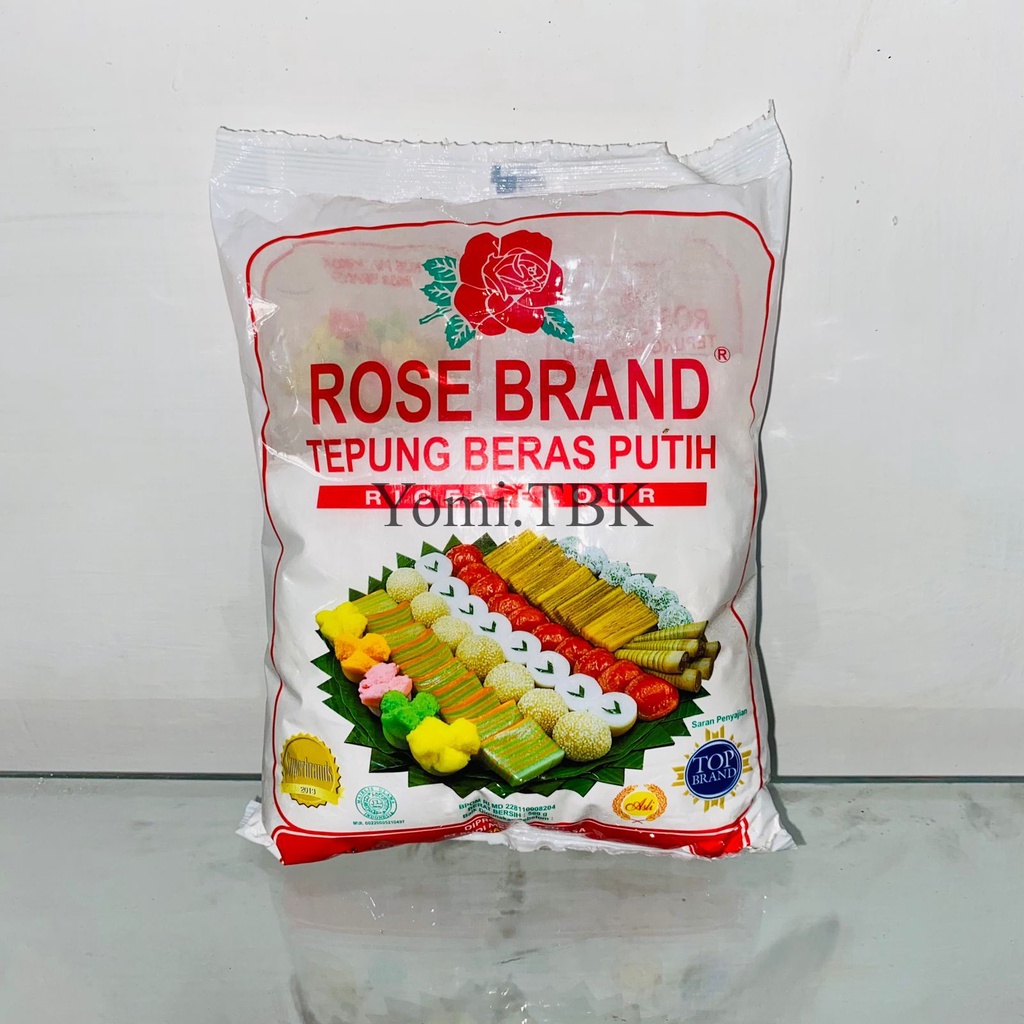 

ROSE BRAND Tepung Beras Putih/Tepung Beras Rosebrand - 500gr