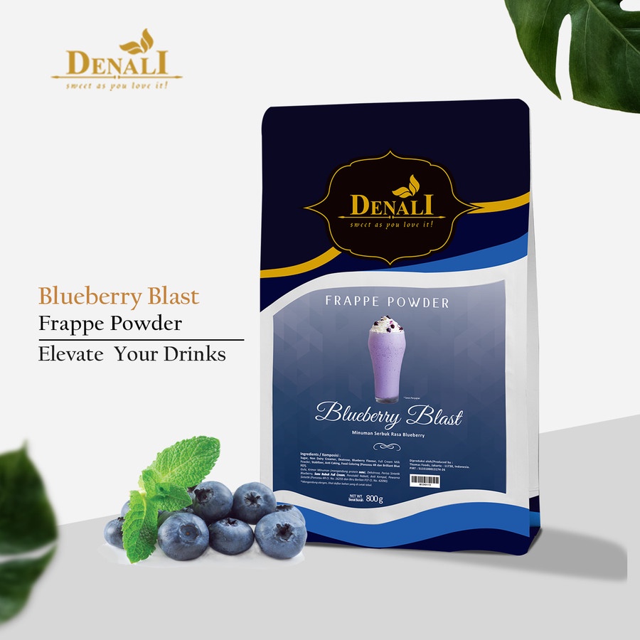 

Denali Blueberry Blast Powder 800 gram - 06