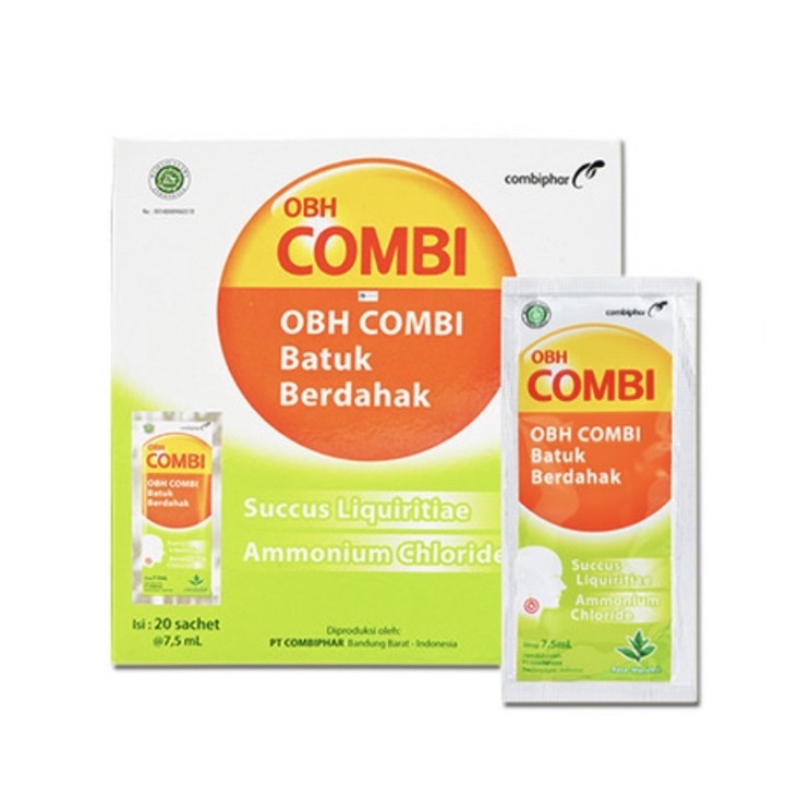OBH combi batuk berdahak per sachet 7,5 ml ( kemasan sachet )