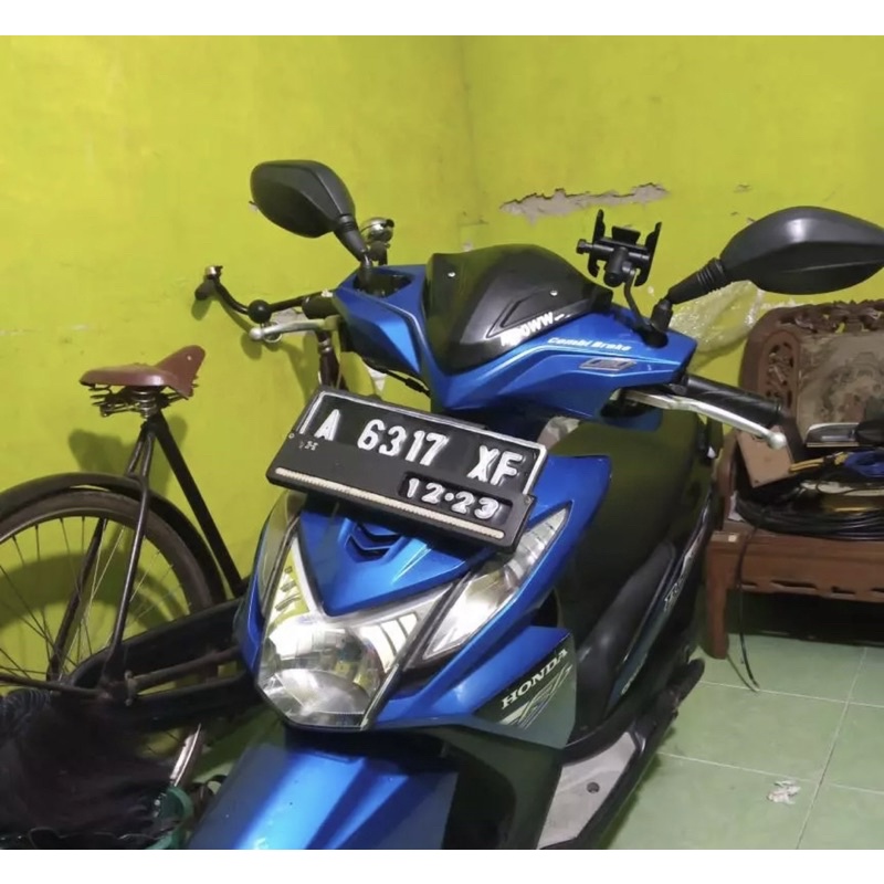 NEW Visor windshield honda beat fi esp focus HITAM KILAT dan karbon VISOR BEAT FI BEAT ESP VISOR ANTI PECAH