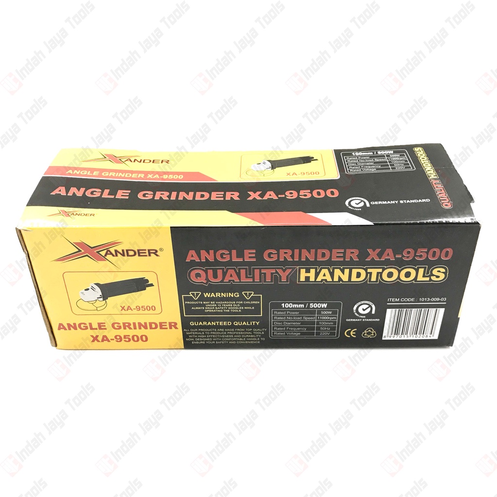 XANDER XA-9500 Mesin Gerinda Tangan 4 Inch - Gurinda Angle Grinder