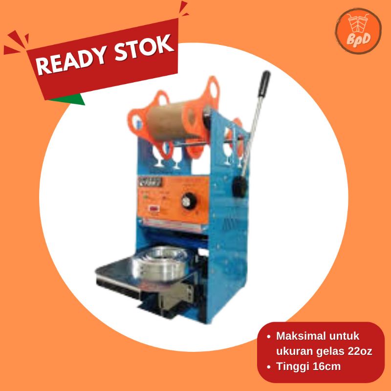 Mesin Cup Sealler Pres Gelas Plastik Manual