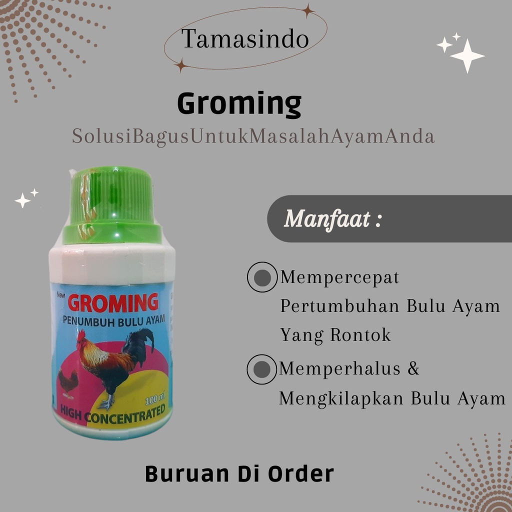 Vitamin ayam / penumbuh bulu ayam / new groming