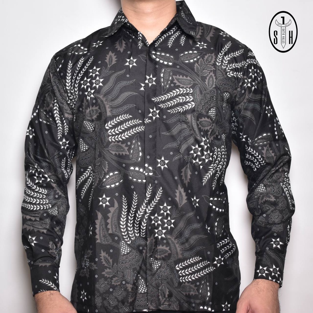 SULTAN HADI BAJU BATIK LENGAN PANJANG PRIA DH PJG