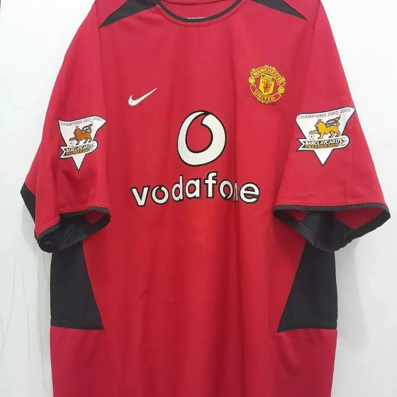 jersey manchester united home 2002 original