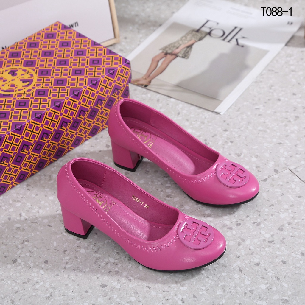 TBLeather New Heel Pumps T088-1