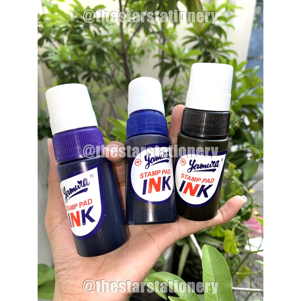 

(1 Biji) GROSIR Yamura Stamp Pad Ink King Size 50 cc / Stamp Pad Ink Yamura / Tinta Stamp Pad / Tinta Stempel / Tinta Kardus