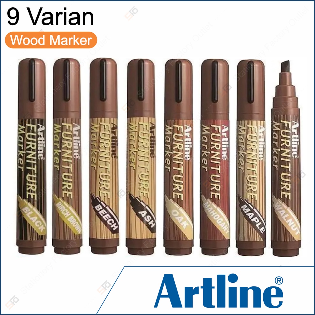 

Spidol Furniture Artline EK-95 - Permanent Wood Marker - SFO Semarang Official
