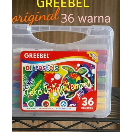 

ATK51 (isi 36 Transparant) Greebel Oil Pastel PP Crayon krayon grebel