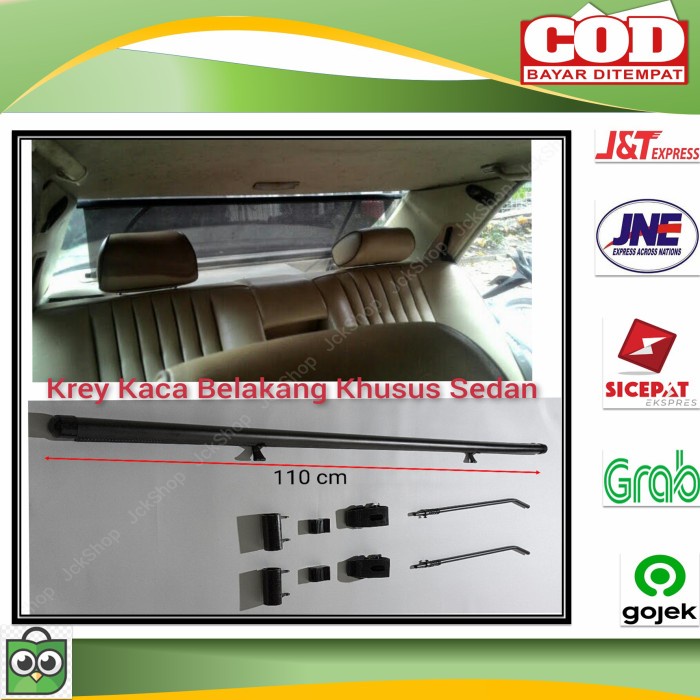 Krey Kaca Belakang Sedan 110Cm