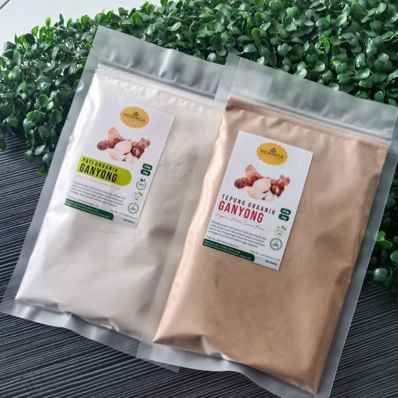TEPUNG GANYONG & PATI GANYONG ORGANIK 250gr