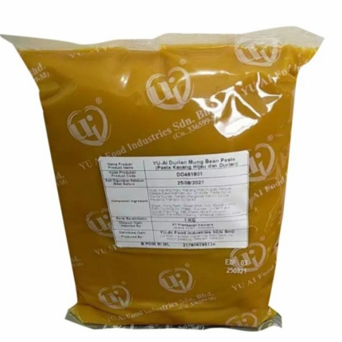 

TERLARIS Yuai filling durian isian roti pia mooncake kue bulan yu ai 1 kg