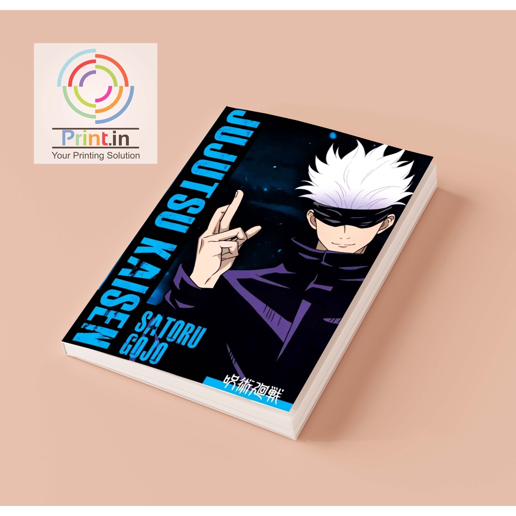 

Notebook Katakter Satoru Gojo Jujutsu Kaisen Softcover