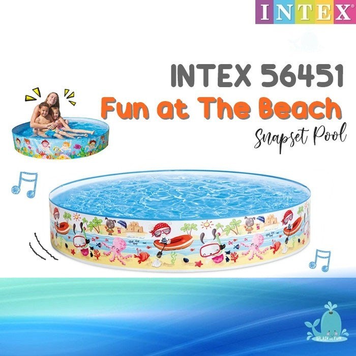 Kolam Renang Anak Tanpa Pompa Intex 56451 Uk 152 X 25 Cm Murah