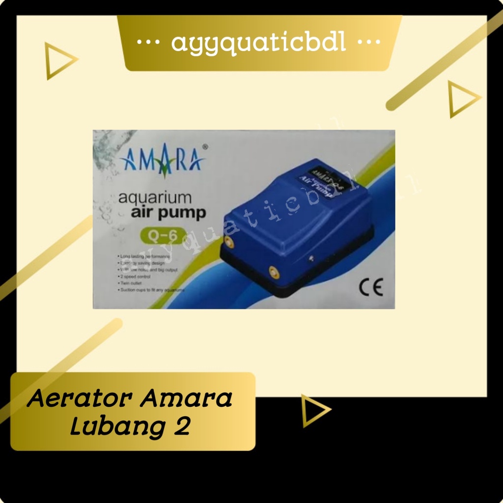 AERATOR AMARA 2 LOBANG ( TYPE Q6 / A666 / BS-350 / BS-410 )