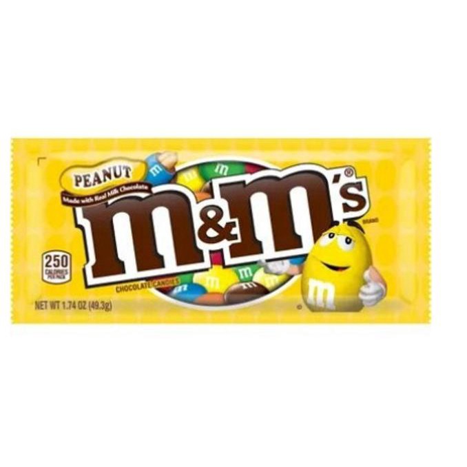 

BISA COD M&M Chocolate Candies Peanut 49.3gr / Permen Cokelat Dan Kacang /PERMEN LUNAK/PERMEN VIRAL/PERMEN MILO/PERMEN YUPI/PERMEN JADUL/PERMEN KARET