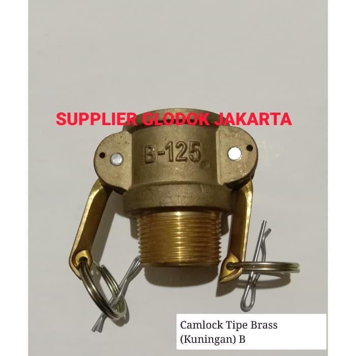 Camlock Brass Kuningan type B size 1"